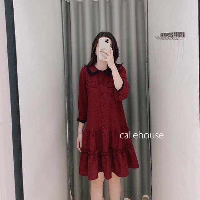 Váy dạ tweed
