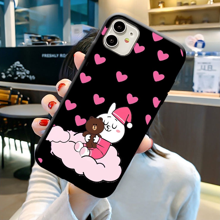 Ốp điện thoại hình gấu 3 cho OPPO A37 A39 A57 A59 A59S A71 A77 A83 A1 F1S F3 F5 F7 F9 F11 PRO