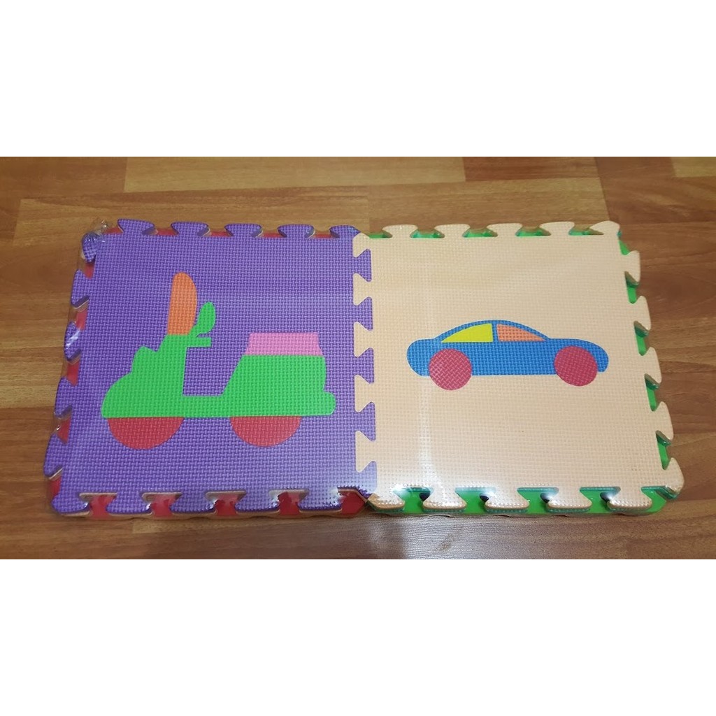 BỘ 10 MIẾNG THẢM CHƠI CHO BÉ (30X30X1CM)