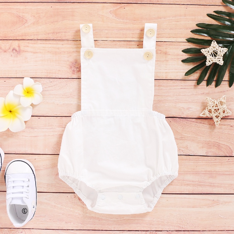 Romper MIKRDOO hay dây in họa tiết chấm bi đáng yêu dành cho bé