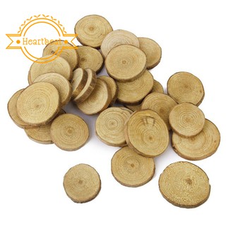 30 Khoanh gỗ trang trí tiệc 3-4cm