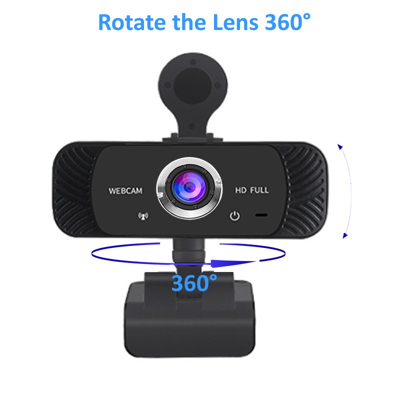 Webcam EVEBOT USB 1080p tự động lấy nét kèm mic chất lượng cao | BigBuy360 - bigbuy360.vn