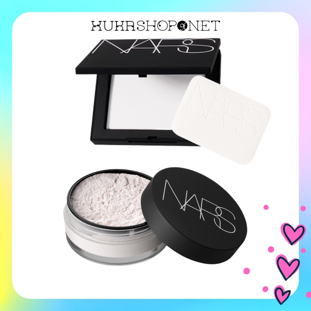 Phấn phủ kiềm dầu Nars Light Reflecting Setting Powder mịn lì che khuyết điểm tự nhiên (10g)