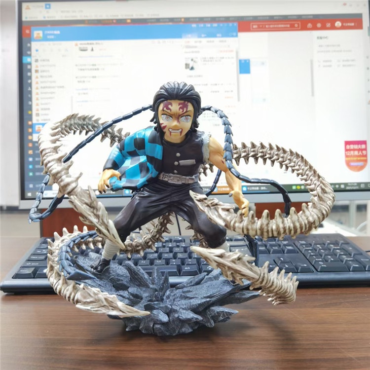 Mô hình Kimetsu No Yaiba Thanh gươm diệt quỷ - Mô hình Tanjiro Kamado hóa quỷ 21cm KY064
