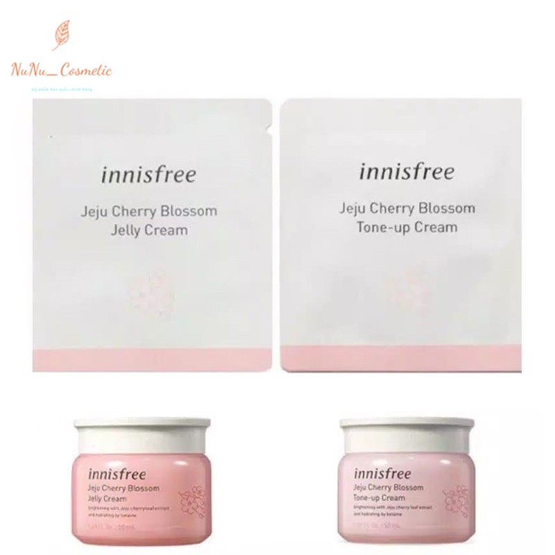 💖 [ HÀNG CHUẨN AUTH] 💖 Sample Kem Dưỡng Nâng Tone Tức Innisfree Jeju Cherry Blossom Tone Up Cream 1ml 💖[ FREE SHIP ] 💖 | BigBuy360 - bigbuy360.vn