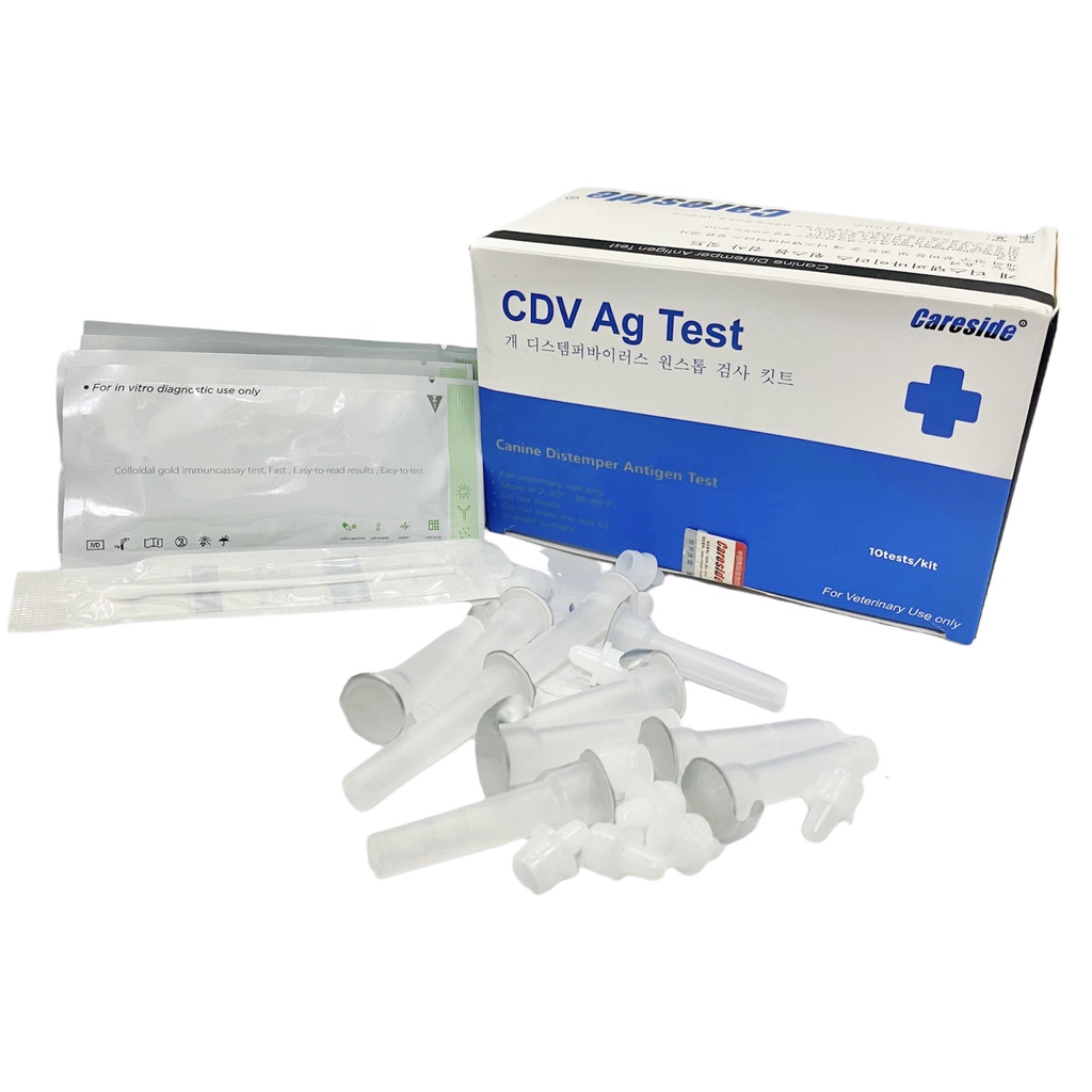 Que Test Xét Nghiệm Bệnh Care CDV Ở Chó Careside