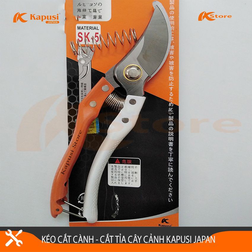 KÉO CẮT CÀNH NHẬT BẢN - KÉO CẮT TỈA CÀNH CÂY SIÊU SẮC - SIÊU KHỎE KAPUSI K-8653