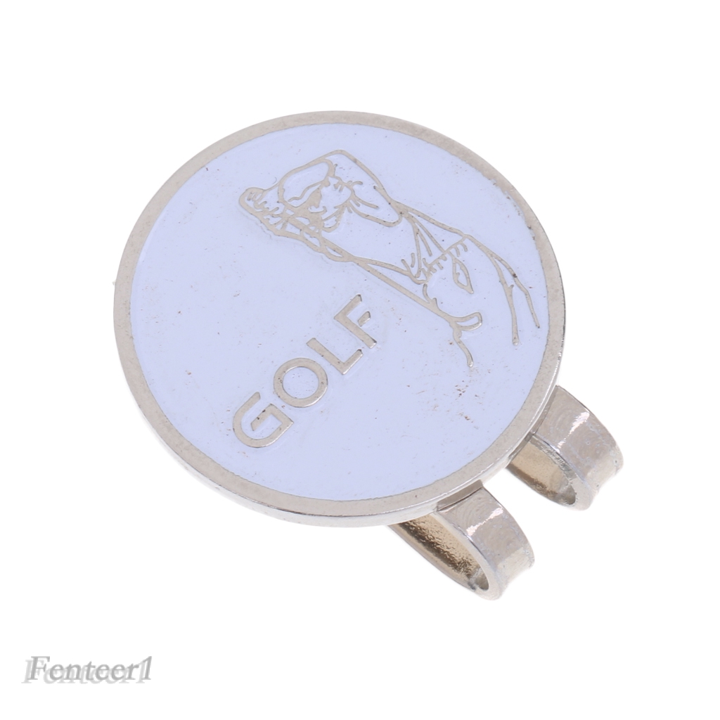 Dụng Cụ Đánh Dấu Bóng Golf Từ Tính Họa Tiết Golfer Fenteer1