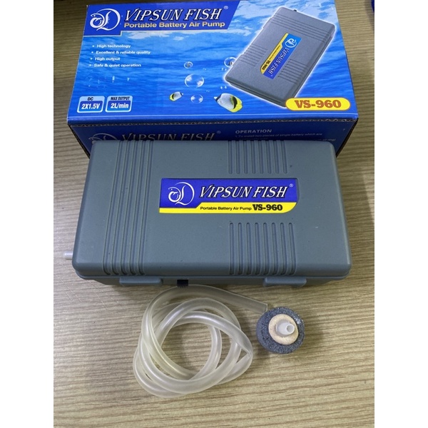 MÁY SỦI KHÍ OXI CHẠY PIN ĐẠI VIPSUN 960