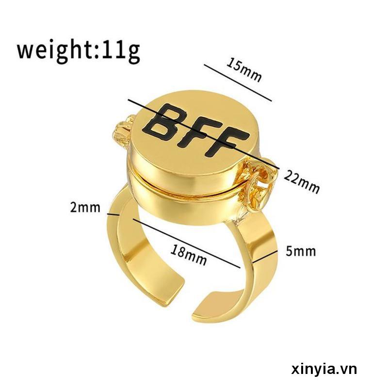 Nhẫn Hở Hình SpongeBob SquarePants BFF Friend Dễ Thương