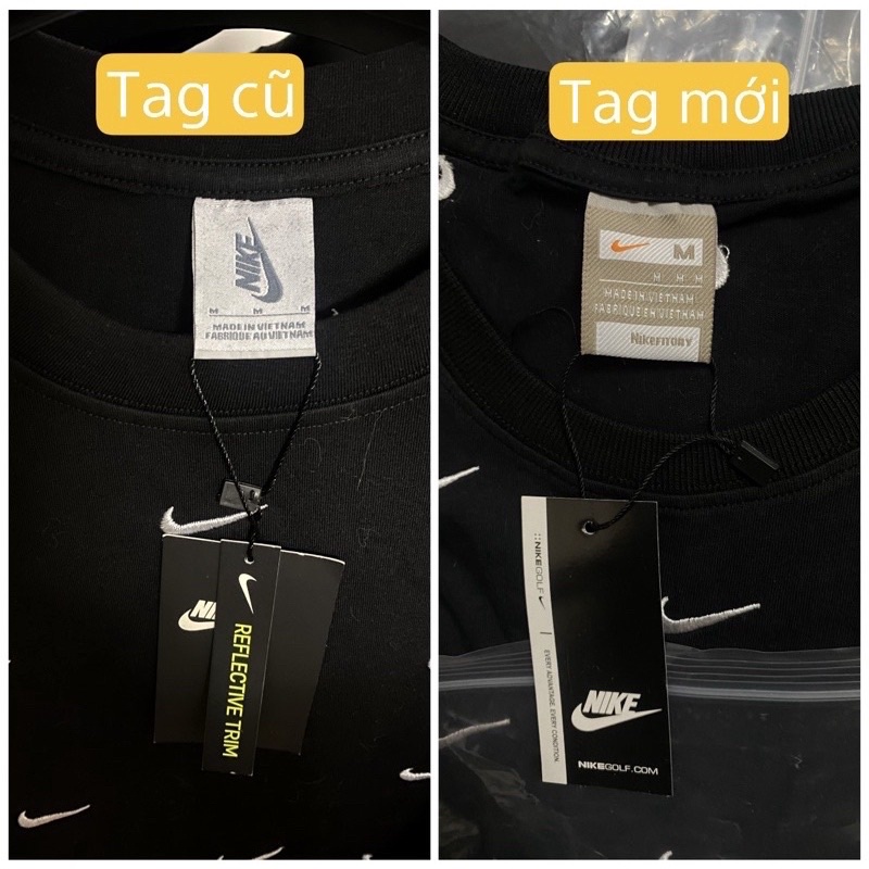 Áo Thun Nike Swoosh Logo Thêu Full