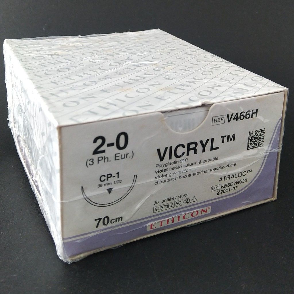 Chỉ phẫu thuật Vicryl 2-0