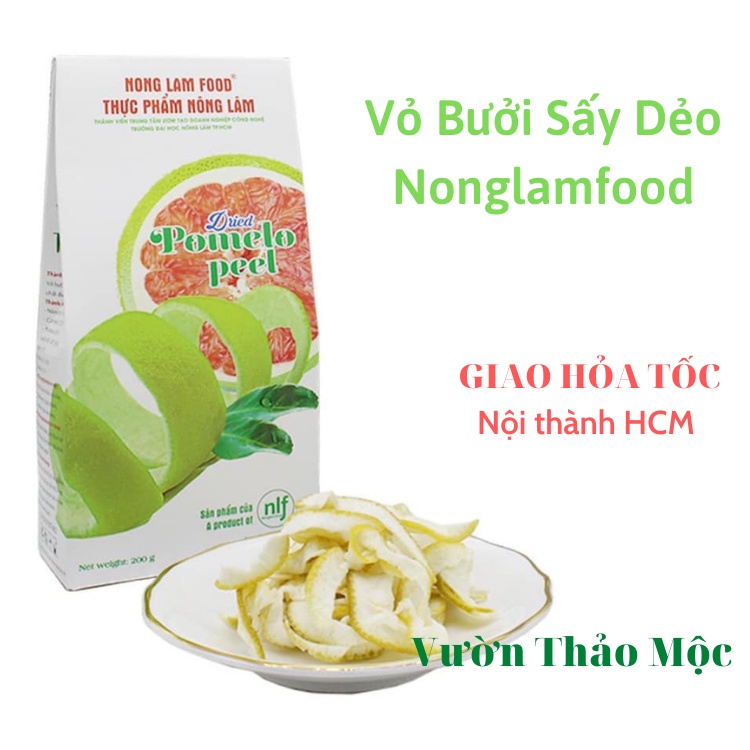 Mứt Vỏ Bưởi Sấy Dẻo Nonglamfood