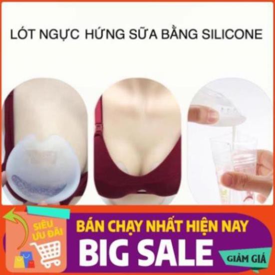 Miếng lót ngực hứng sữa Silicon Babuu shop Cầu Giấy