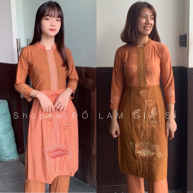 Áo Lam Đi Chùa # THUN CÁCH TÂN THỔ CẨM GIÁ RẺ VÔ ĐỊCH
