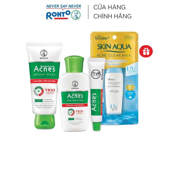 Bộ sản phẩm chống nắng ngừa mụn Sunplay Acnes