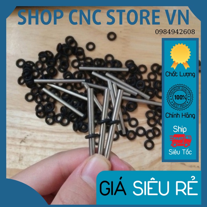 Bộ Chống Tắc Inox Dành Cho Củ Đục CNC Gồm 4 Ống Và 4 Zoong
