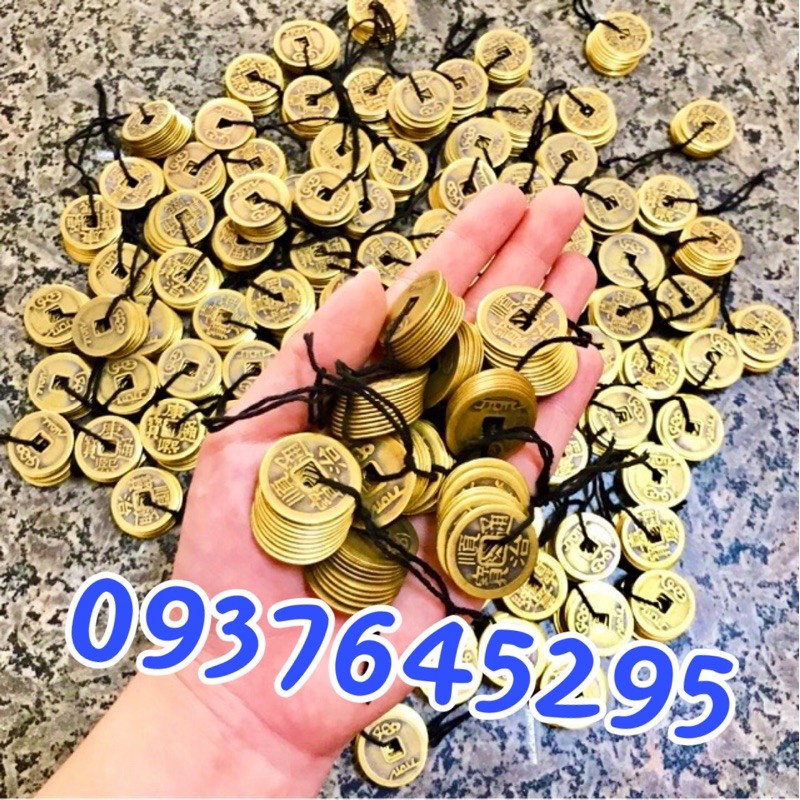 Tiền xu phong thuỷ - bộ 10 xu - tăng tài lộc | BigBuy360 - bigbuy360.vn