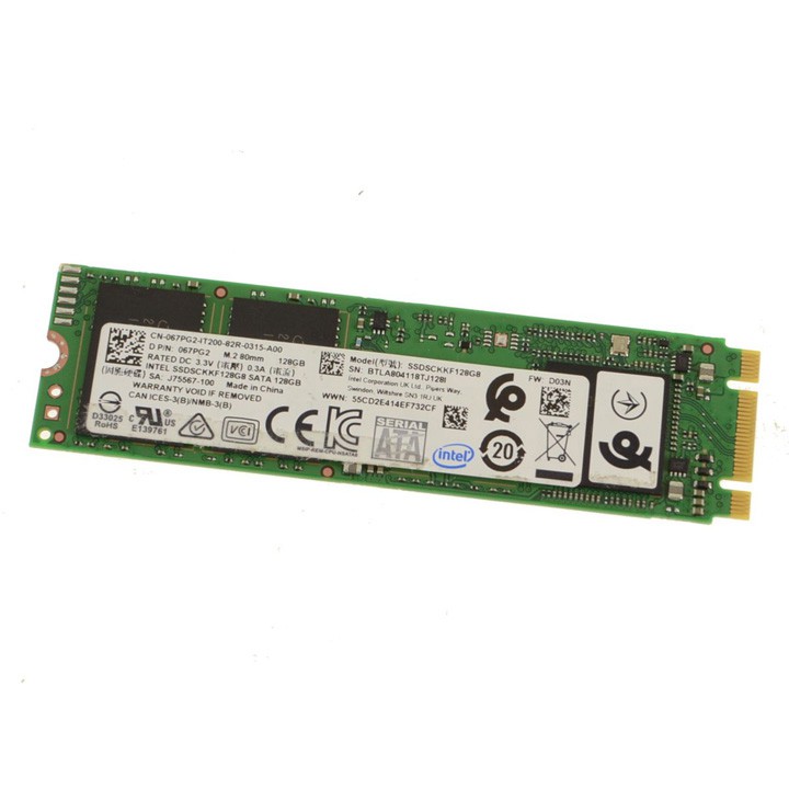Ổ cứng SSD M.2 SATA Intel SSDSCKKF128G8 128GB - bảo hành 3 năm SD89
