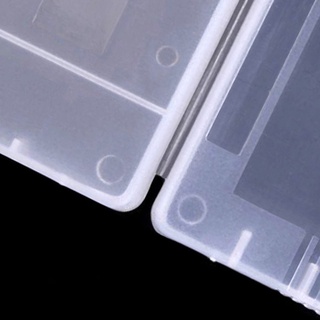 Dn [ready stock] 10pcs transparent game cartridge cases pp plastic playing cards cartridge dust cover 4