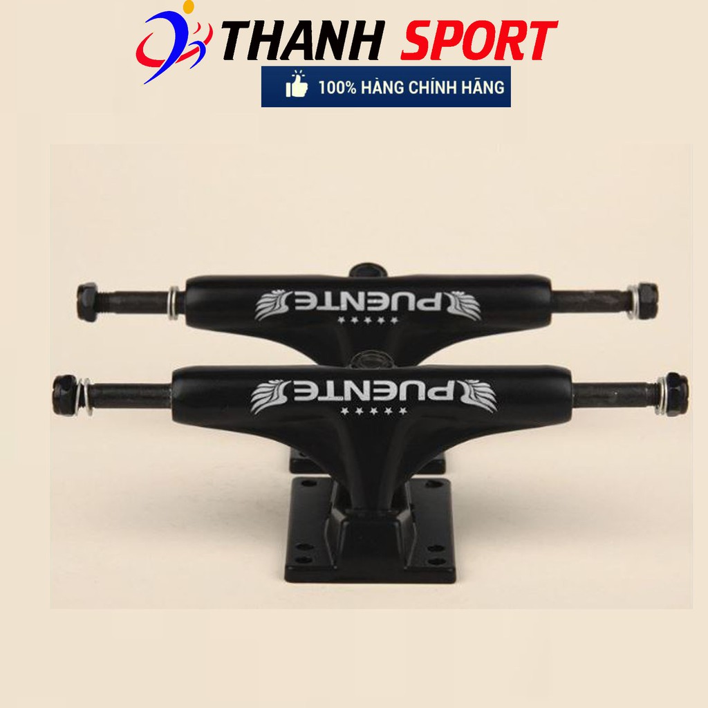 Combo 2 Truck Ván Trượt, Trục Ván Trượt 5 inch Bằng Nhôm Titan Hàng Chất Lượng Cao Chính Hãng Puente