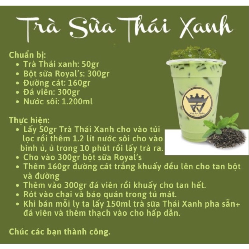 Trà Thái (Xanh 200g, Đỏ 400g) Pha Trà Thái | BigBuy360 - bigbuy360.vn