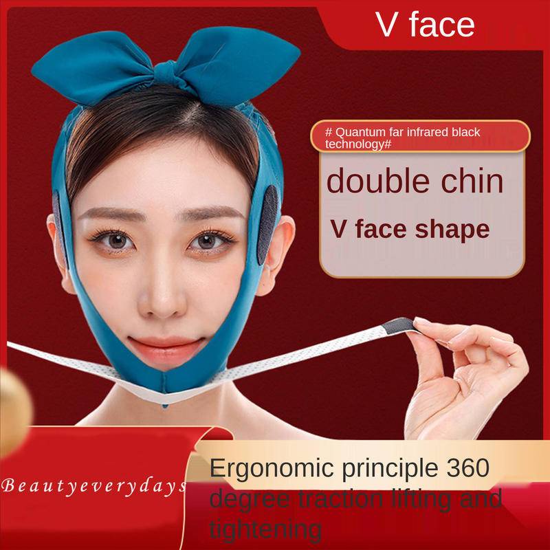 Dây đai đeo mát xa nâng cơ mặt chống nếp nhăn làm thon gọn mặt chữ V hiệu quả