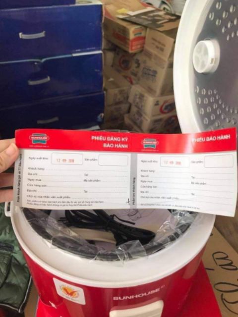 NỒI CƠM ĐIỆN 1.8l SUNHOUSE SHD8601( BH 12 THÁNG)