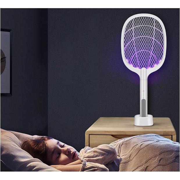 Vợt Muỗi Thông Mình Tự Động Bắt Muỗi - Đèn Bắt Muỗi