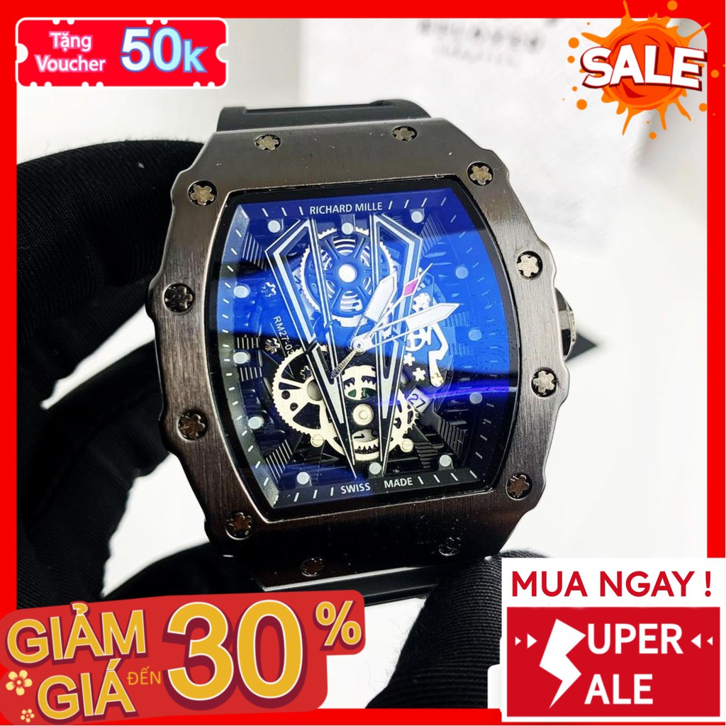 Đồng hồ nam - Đồng Hồ Dây Cao Su Chống Nước Chống Xước Máy Chuẩn Chất Liệu Cao Cấp Bảo Hành 6 Tháng 866 - 1199 Watches | BigBuy360 - bigbuy360.vn