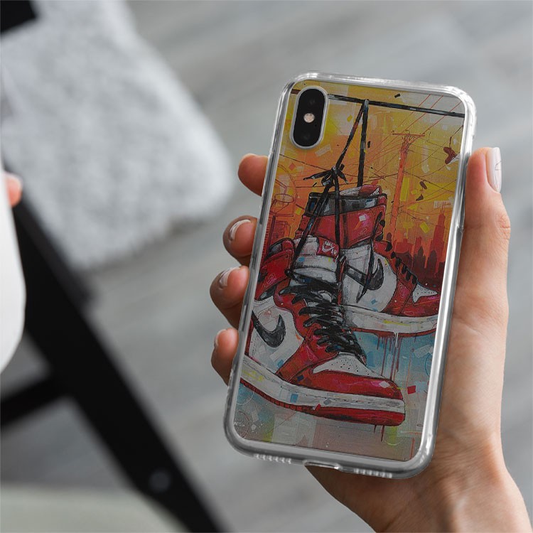 Ốp nghệ thuật iphone hình nike phong cách vintage Iphone 7/8/8Plus/X/Xs/Xs Max/11/11 Promax/12/12 Promax NIKPOD00020