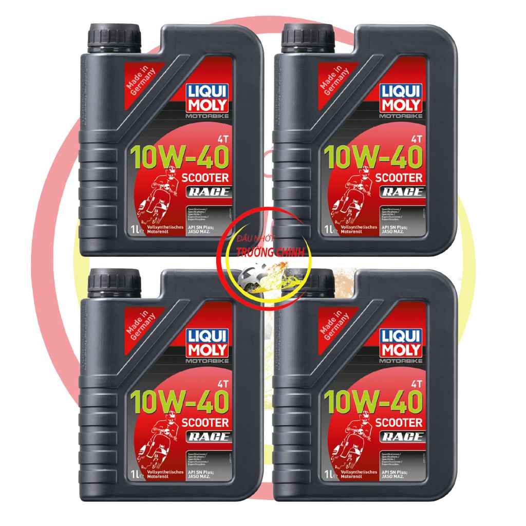 Nhớt Liqui Moly Scooter Race 10W40 1L dành cho xe ga