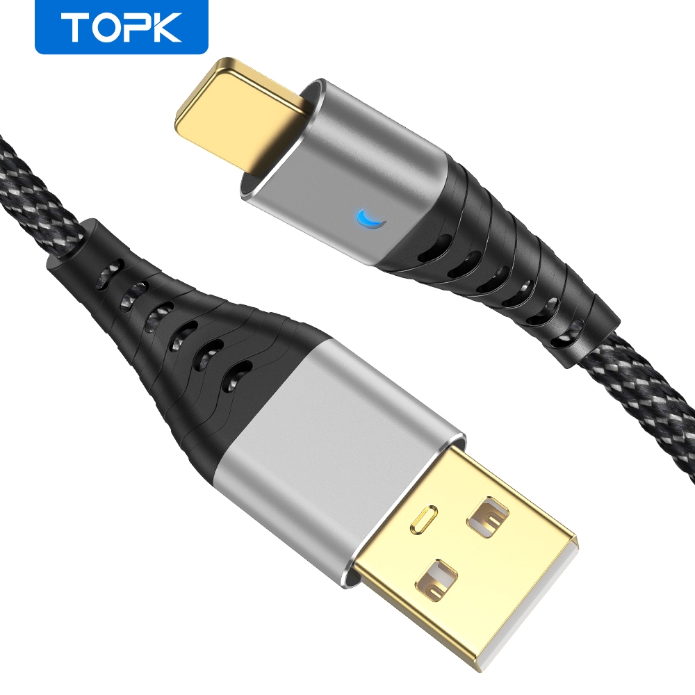 Dây Cáp Sạc Nhanh Topk An05 Đầu Usb Type C 3a Chất Lượng Cao