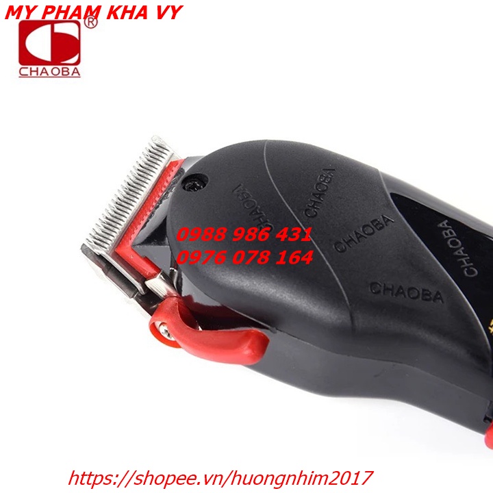 Tông Đơ Cắt Tóc Cắm Điện Trực Tiếp Cao Cấp Chaoba CB N808 Hair Clipper