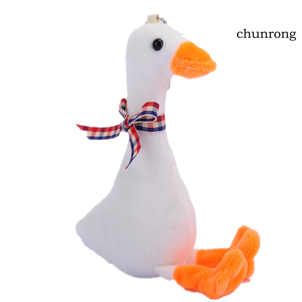 Cr Móc Khóa Hình Chú Vịt Nhồi Bông Nhiều Màu Sắc Dễ Thương