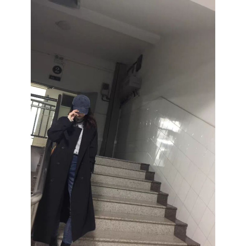 (Có Sẵn) Áo khoác măng tô dáng dài (Kèm Ảnh Thật) | BigBuy360 - bigbuy360.vn