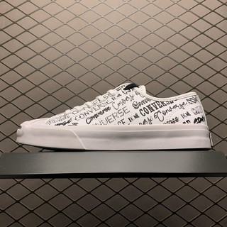 Spot Converse Converse Jack Purcell mở nụ cười thấp để giúp giày vải nam giản dị