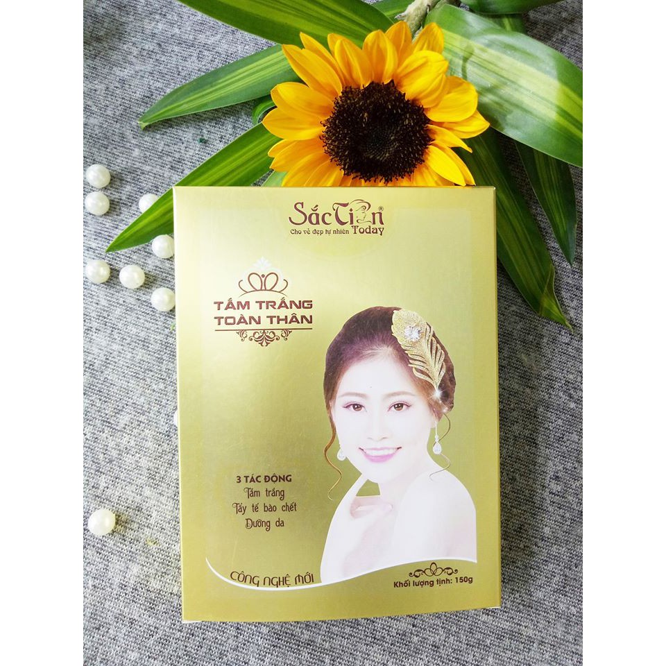 Tắm trắng toàn thân 4 gói thành phần Sắc Tiên Today 150g | BigBuy360 - bigbuy360.vn