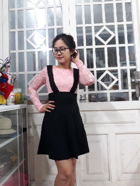 Hàng quảng châu-Đầm yếm ren,kèm ảnh thật