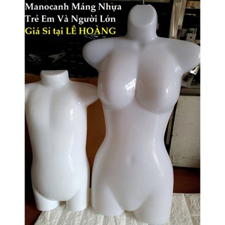 Manocanh Máng Nhựa Người Lớn 15 Chiếc và Trẻ Em 5 Chiếc