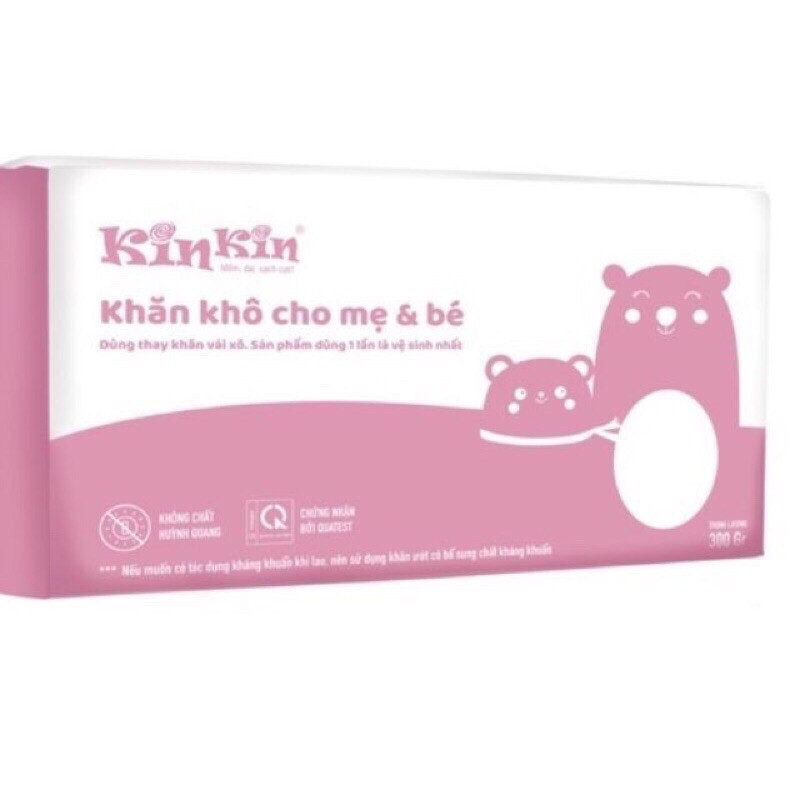 Khăn Vải Khô Đa Năng Mamamy Kinkin 300gr 15*20cm