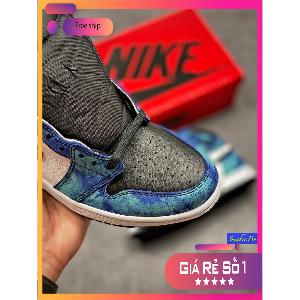 TSW - (SỐ LƯỢNG ÍT) Giày thể thao Air Jordan 1 Retro High Tie Dye (PS) siêu đẹp cho nam và nữ siêu đẹp