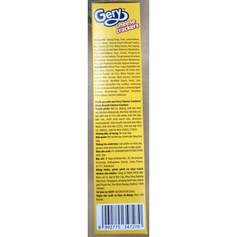 Bánh Gery Phô Mai Cheese Cracker 270g