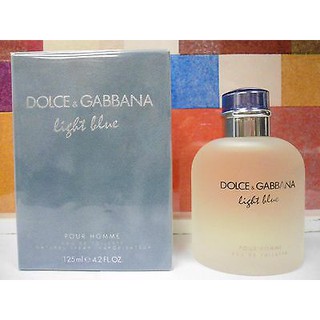 Auth - Dolce & Gabbana Light Blue EDT for Men 125ml