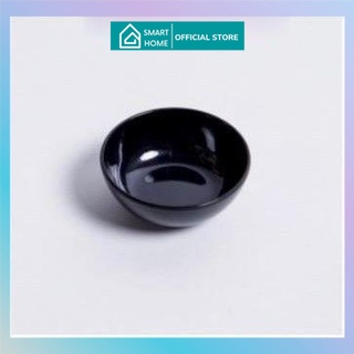 Bát chấm nhựa đen