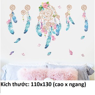 Decal dán tường nhiều mẫu, tranh dán tường giấy PVC cao cấp hàng đẹp