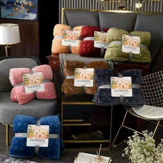 💖FREESHIP💖Chăn lông cừu ultmate siêu ấm ( 2m x 2m3 nặng 2,3kg) - Chăn lông cừu Ultmate 2m*2m3