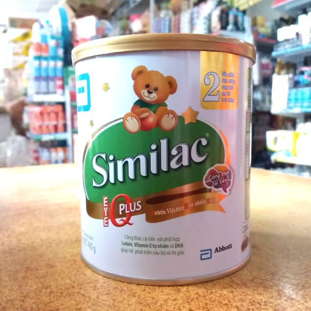 Sữa bột Similac 2 lon 400g cho trẻ từ 6- 12 thàng tuổi.