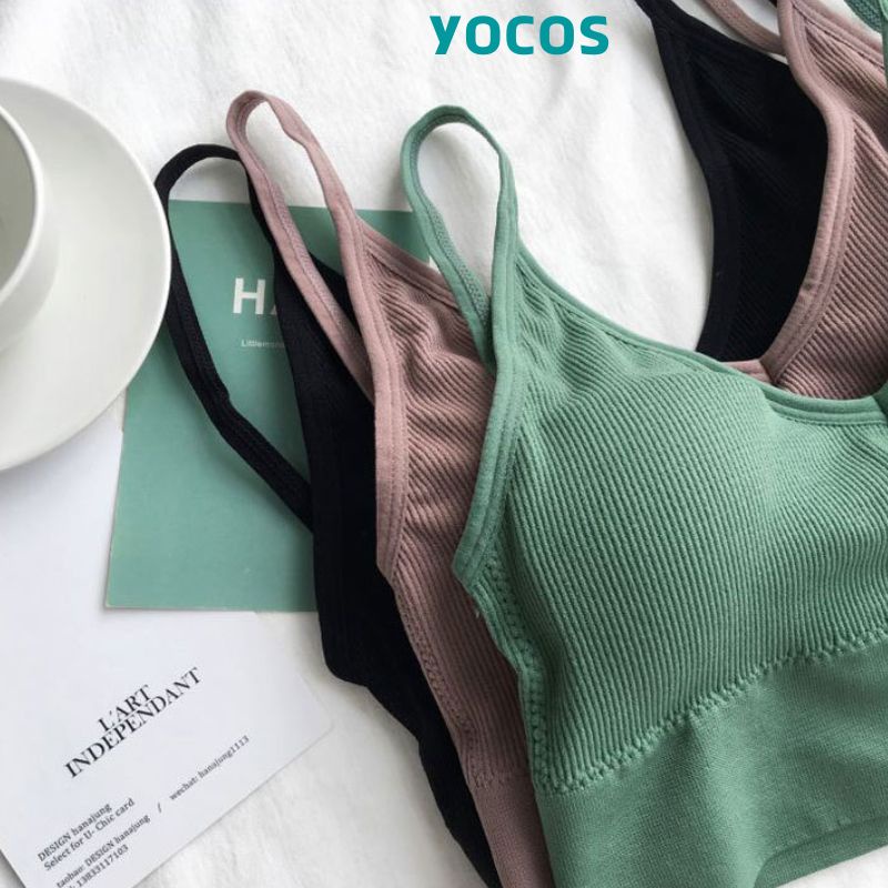 Bra tập yoga, gym áo lót không gọng chữ U BRA010 YOCOS