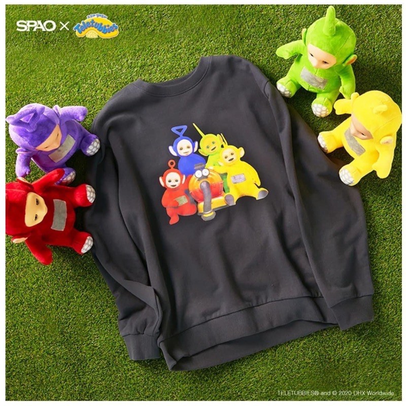 Áo nỉ Spao x Teletubbies